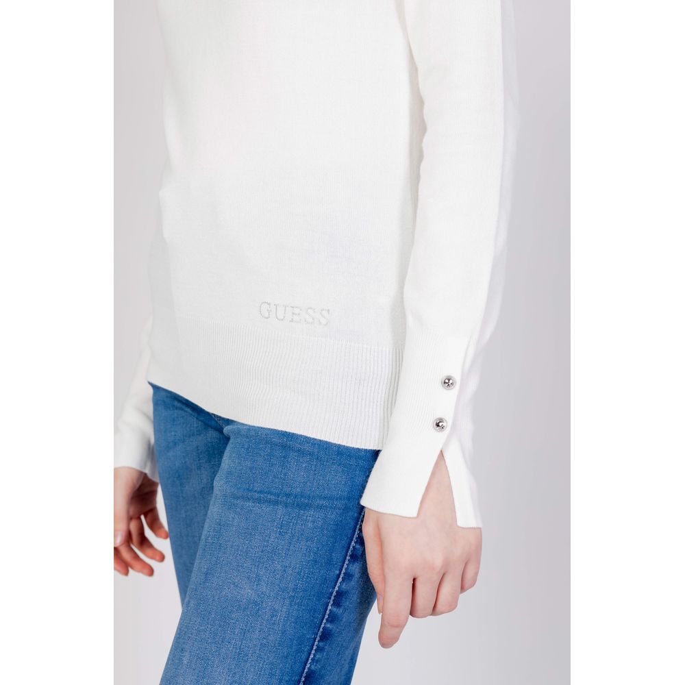 Guess Weißes Baumwoll-Sweatshirt
