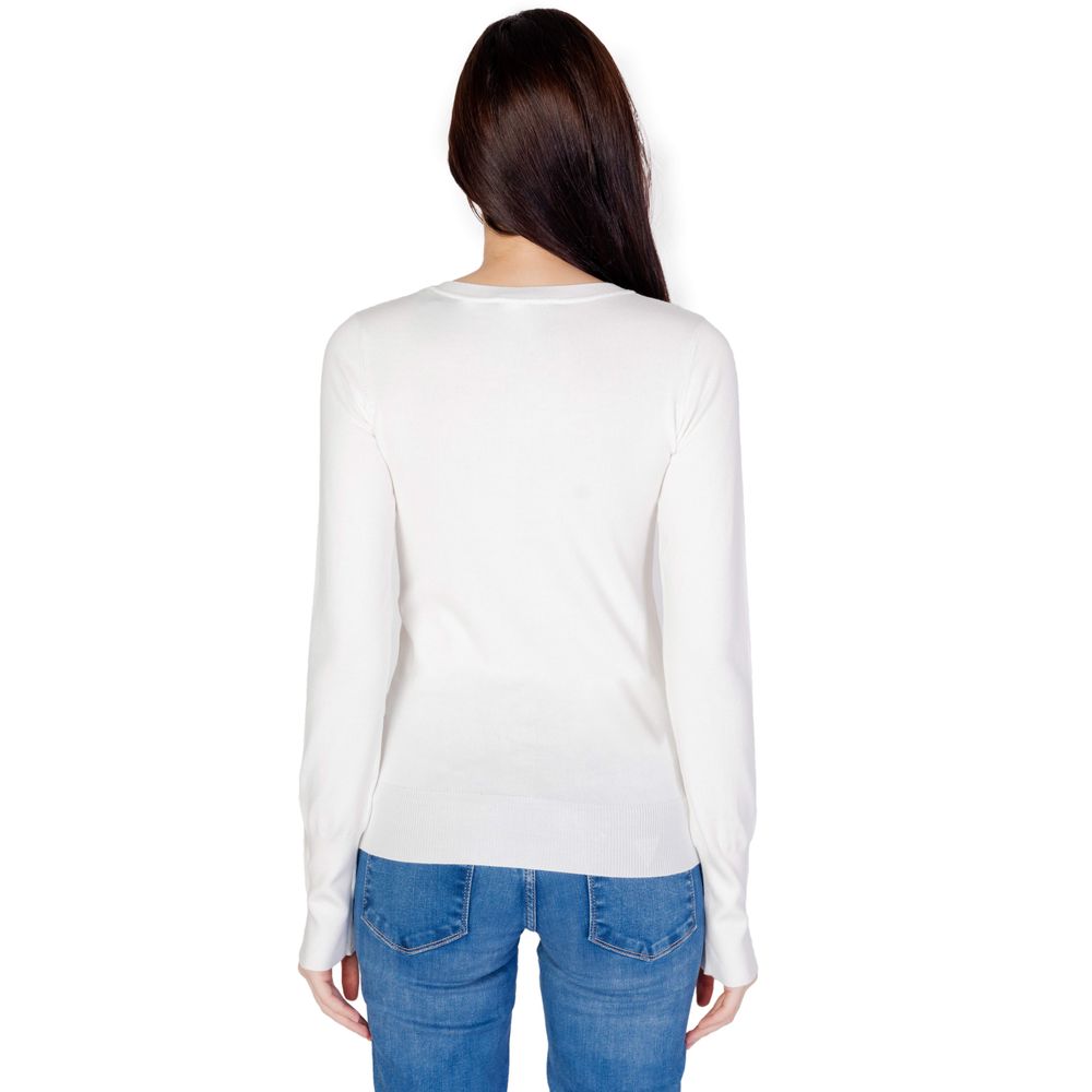 Guess Weißes Baumwoll-Sweatshirt