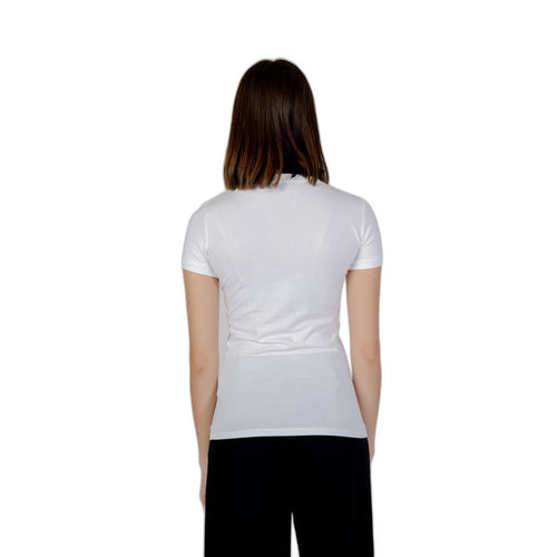 Guess Weißes Baumwoll-T-Shirt