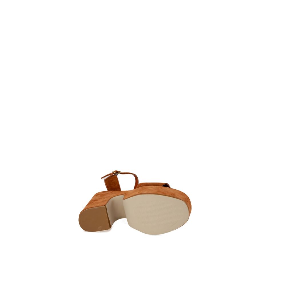 Guess Brown Suede High-Heel Pumps