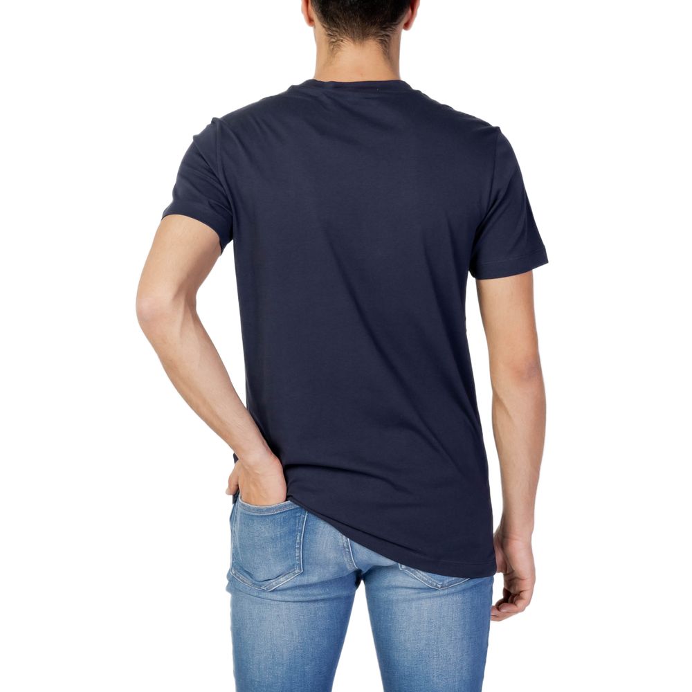 Calvin Klein Jeans Cotton T-Shirt in Blue