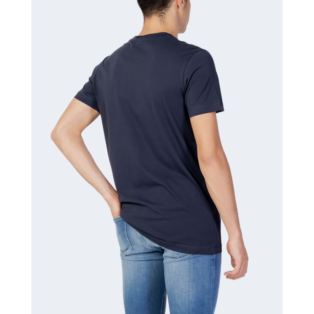 Calvin Klein Jeans Cotton T-Shirt in Blue