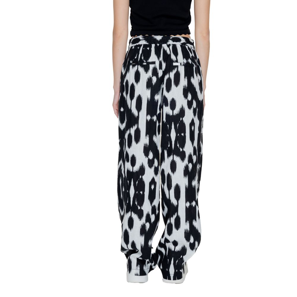 Street One Black Linen Trousers