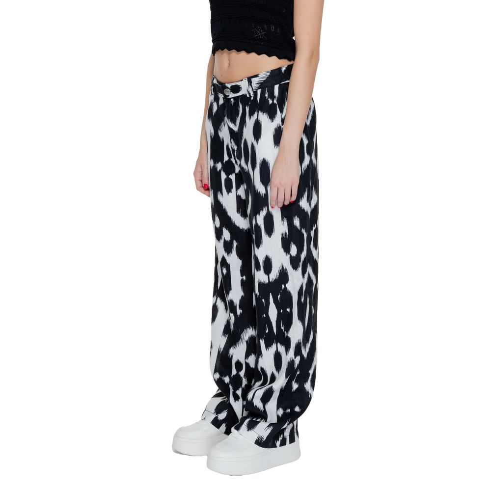 Street One Black Linen Trousers