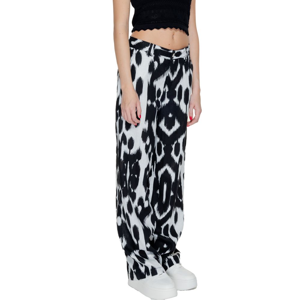 Street One Black Linen Trousers