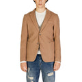 Gianni Lupo Beige Baumwollblazer