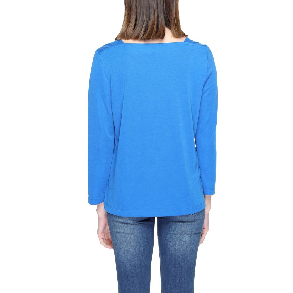 Street One Blaues Langarmshirt aus Modal