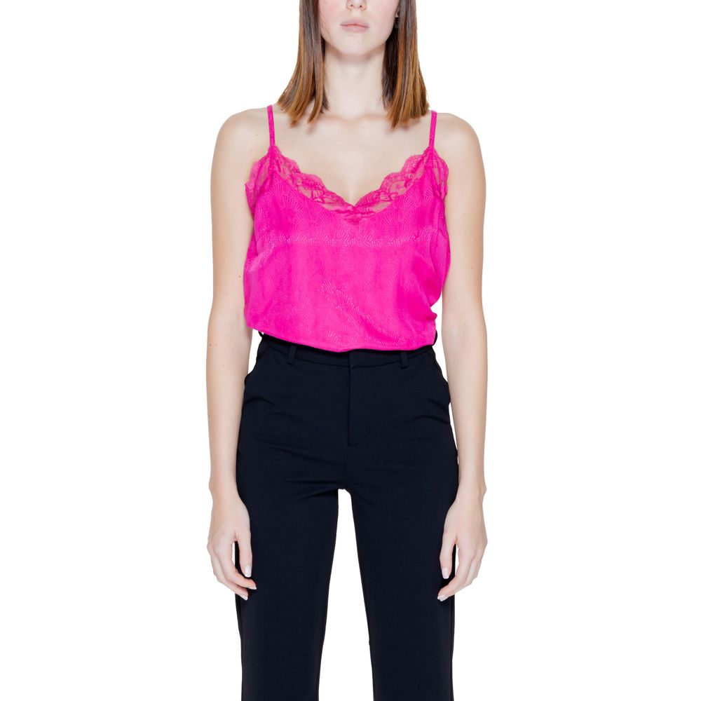 Vila Clothes Rosa Viskose-Tanktop
