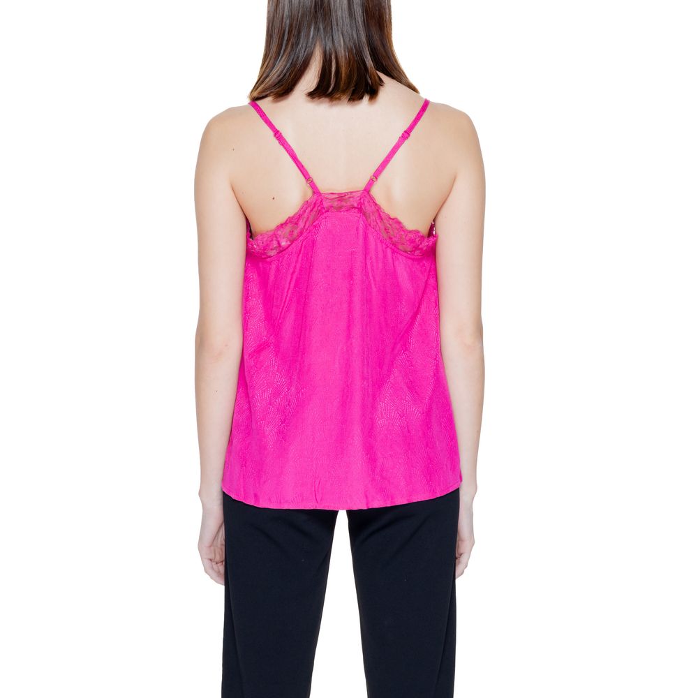 Vila Clothes Rosa Viskose-Tanktop