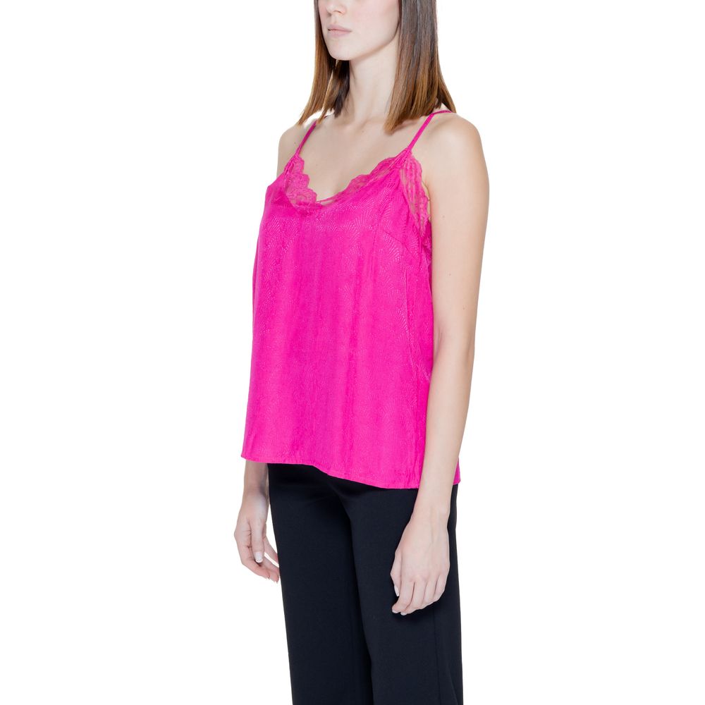 Vila Clothes Rosa Viskose-Tanktop