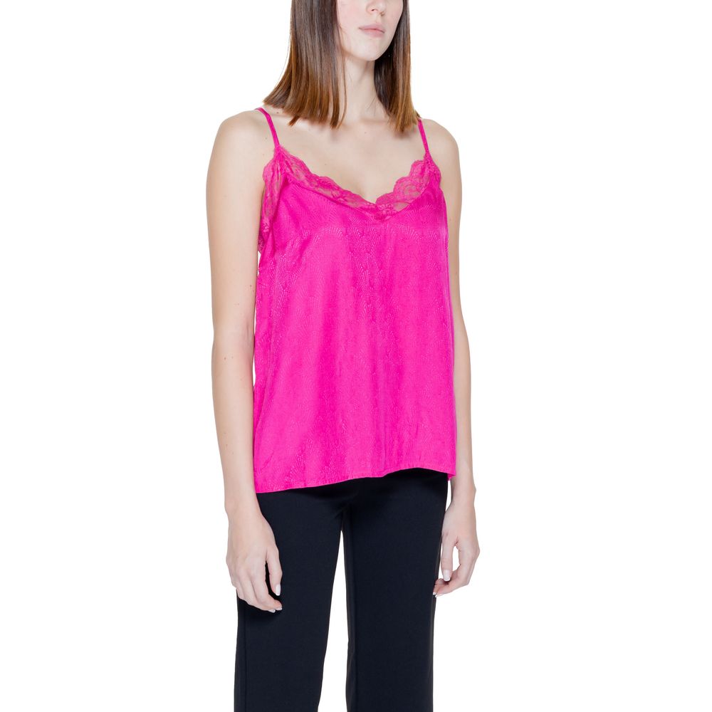 Vila Clothes Rosa Viskose-Tanktop