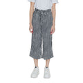 Only Black Viscose Cropped Trousers