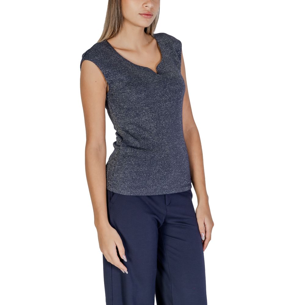 Street One Blaue Viskose-Trägershirts