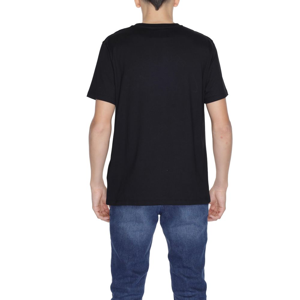 Underclub Schwarzes Baumwoll-T-Shirt