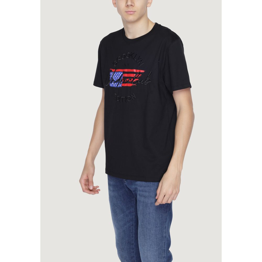 Underclub Schwarzes Baumwoll-T-Shirt