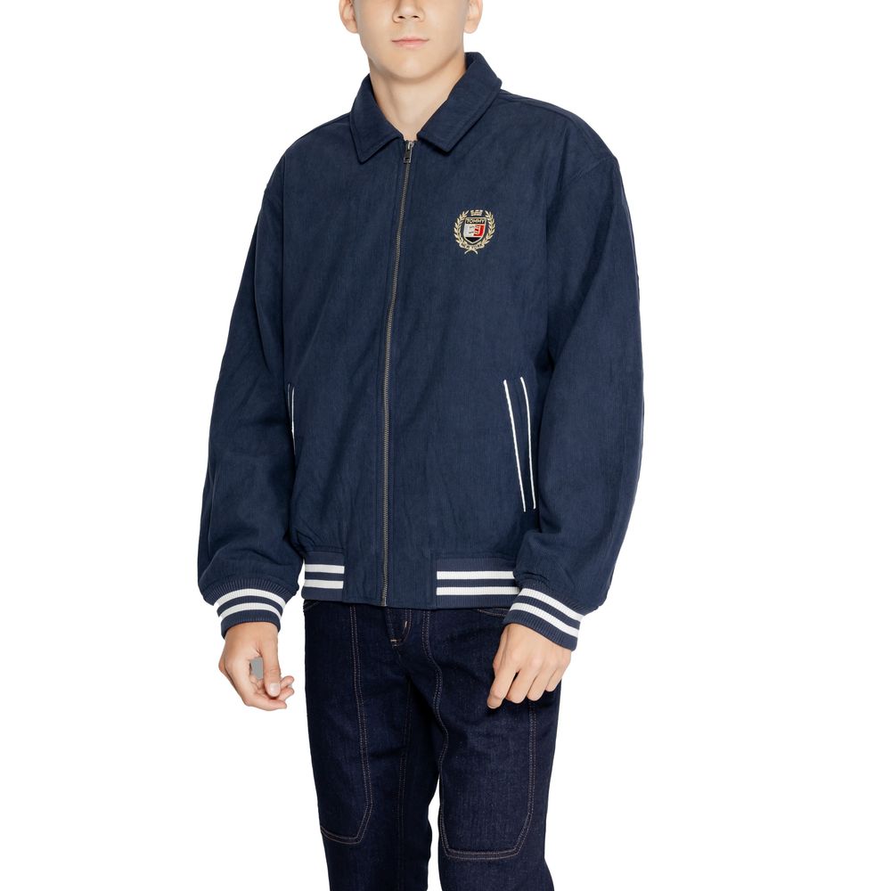 Tommy Hilfiger Jeans Blaue Jacken aus recyceltem Polyester &amp