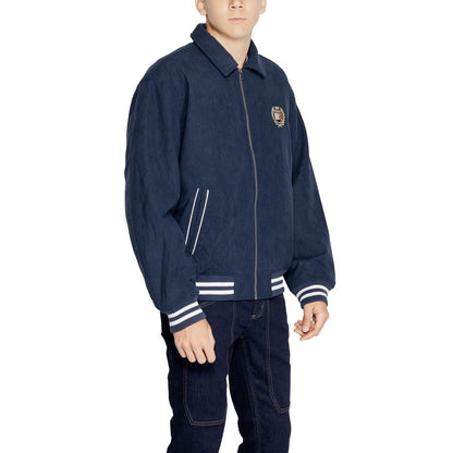 Tommy Hilfiger Jeans Blaue Jacken aus recyceltem Polyester &amp