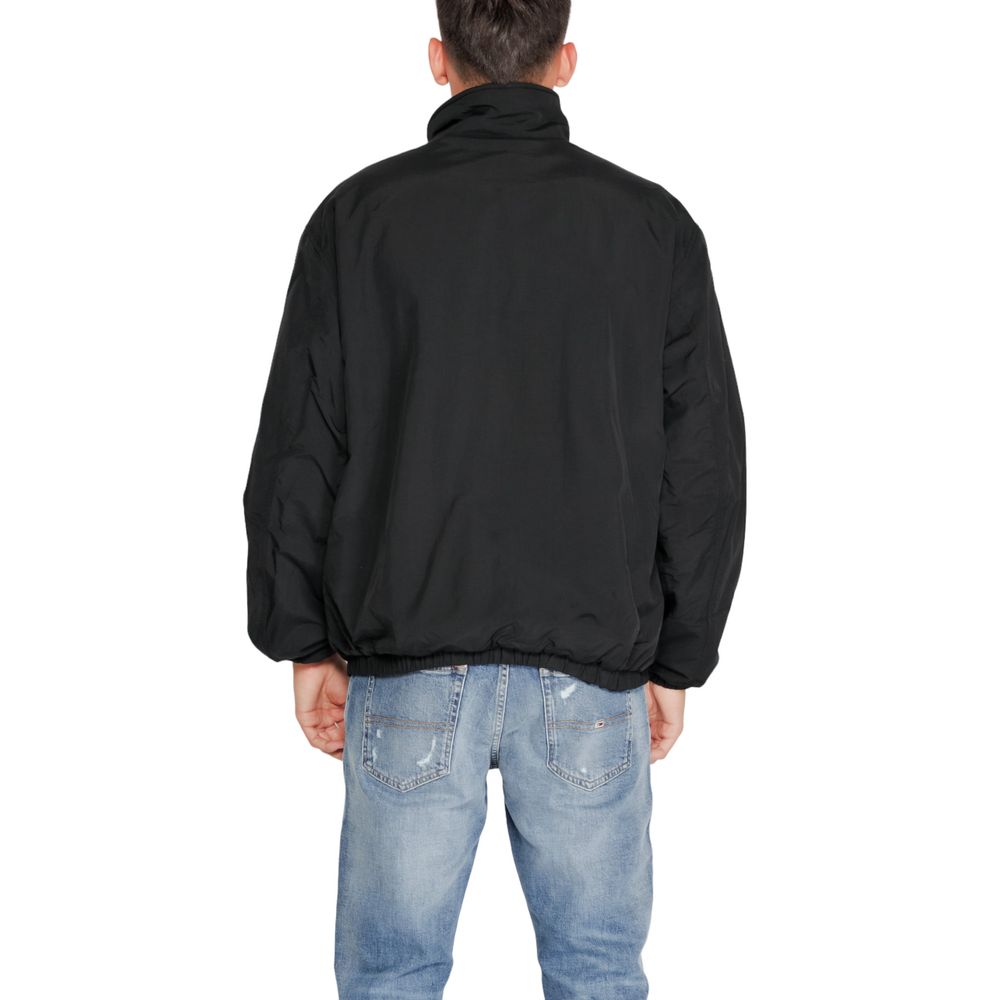 Tommy Hilfiger Jeans Schwarze Shell-Jacke aus recyceltem Polyester