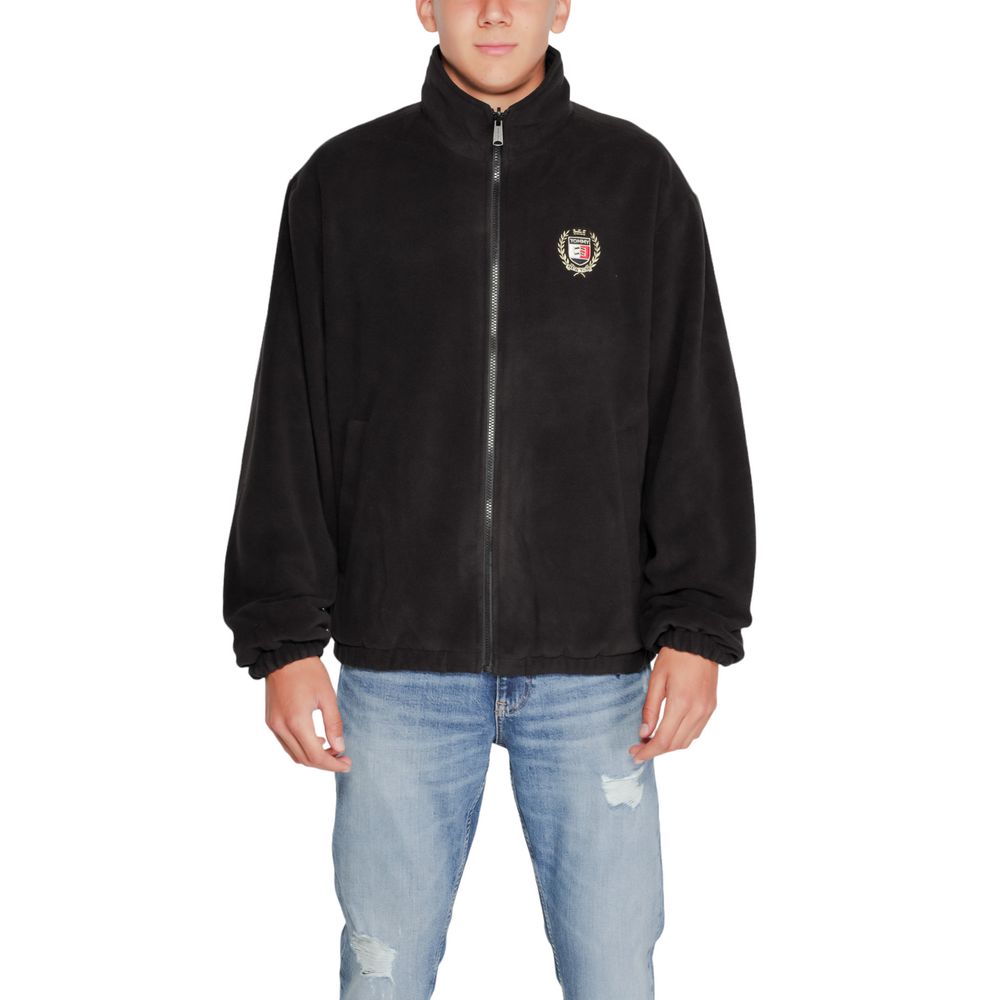 Tommy Hilfiger Jeans Schwarze Shell-Jacke aus recyceltem Polyester