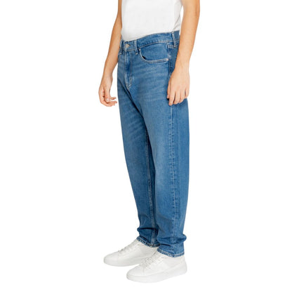 Tommy Hilfiger Jeans Blaue Slim Fit Jeans aus recycelter Baumwolle
