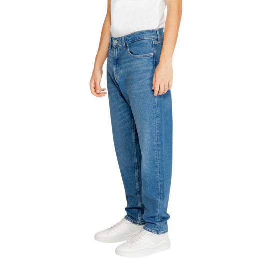 Tommy Hilfiger Jeans Blaue Slim Fit Jeans aus recycelter Baumwolle