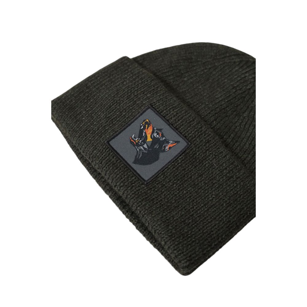 Antony Morato Grüne Wollmütze (Baseball-Cap)