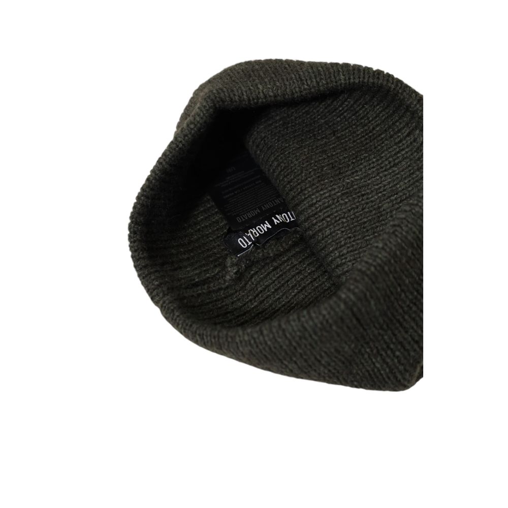 Antony Morato Grüne Wollmütze (Baseball-Cap)