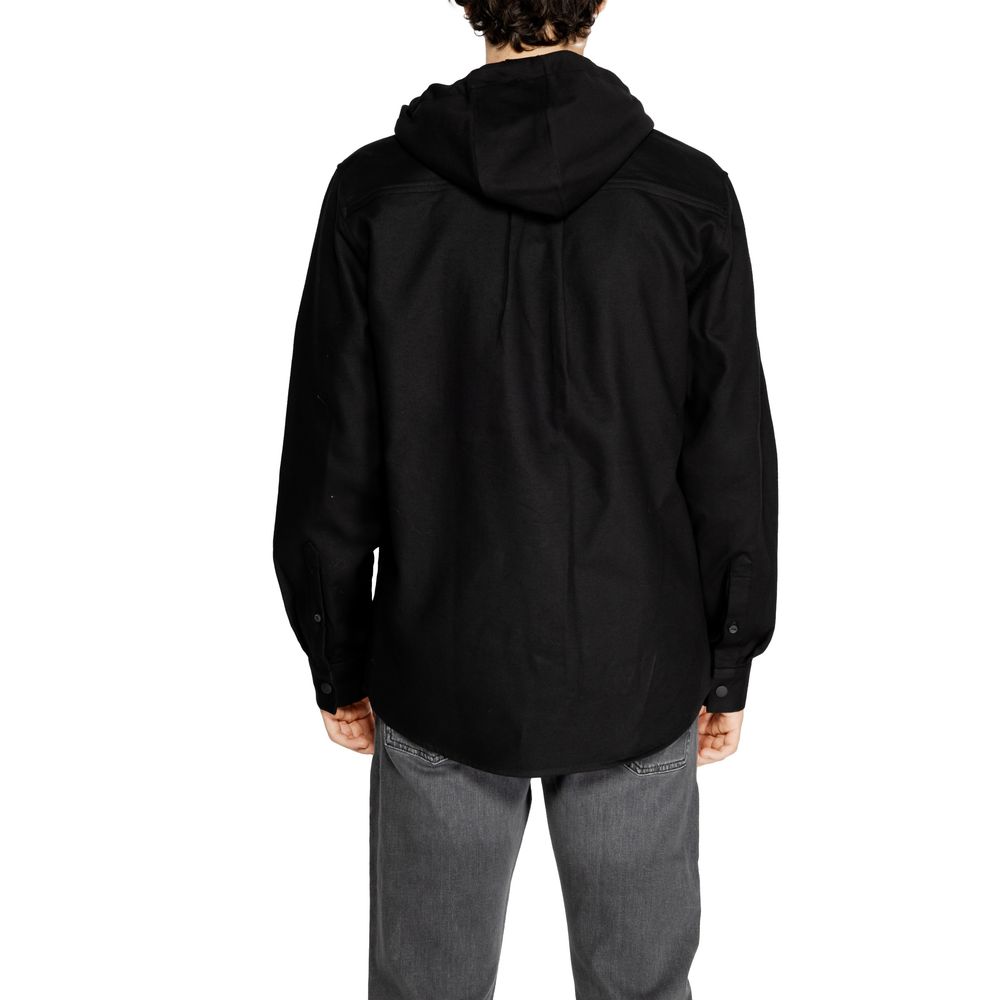 Antony Morato Schwarze Baumwoll-Shell-Jacke