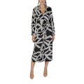 Jacqueline De Yong Langes Schwarzes Kleid aus recyceltem Polyester