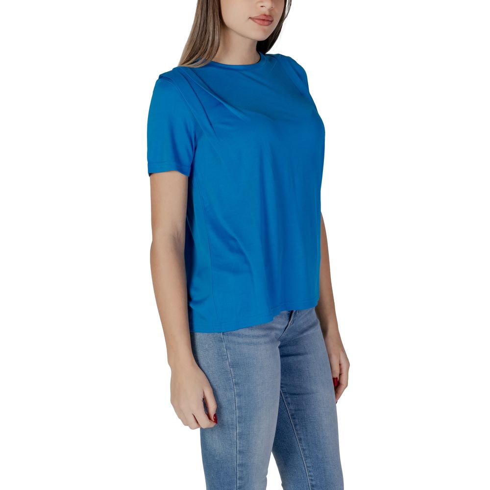 B.Young Blaues Modal-T-Shirt