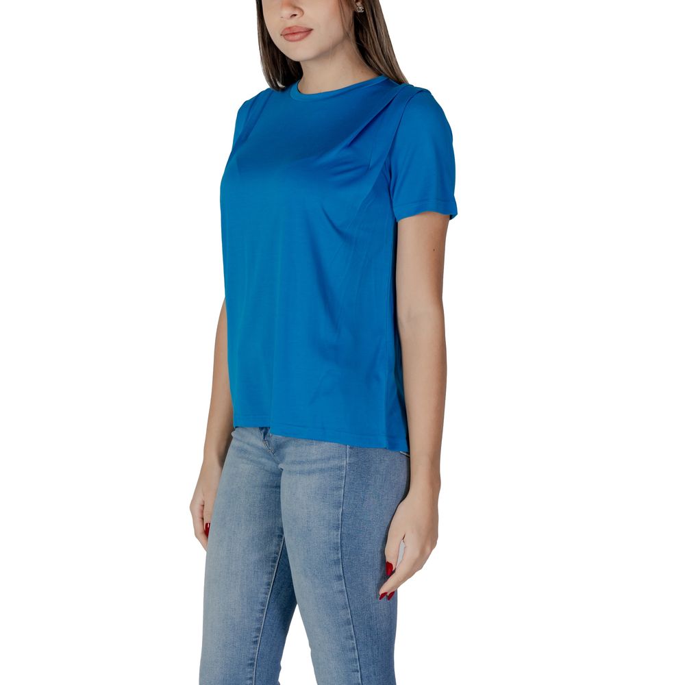 B.Young Blaues Modal-T-Shirt