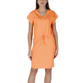 B.Young Oranges Cotton Midi Dress