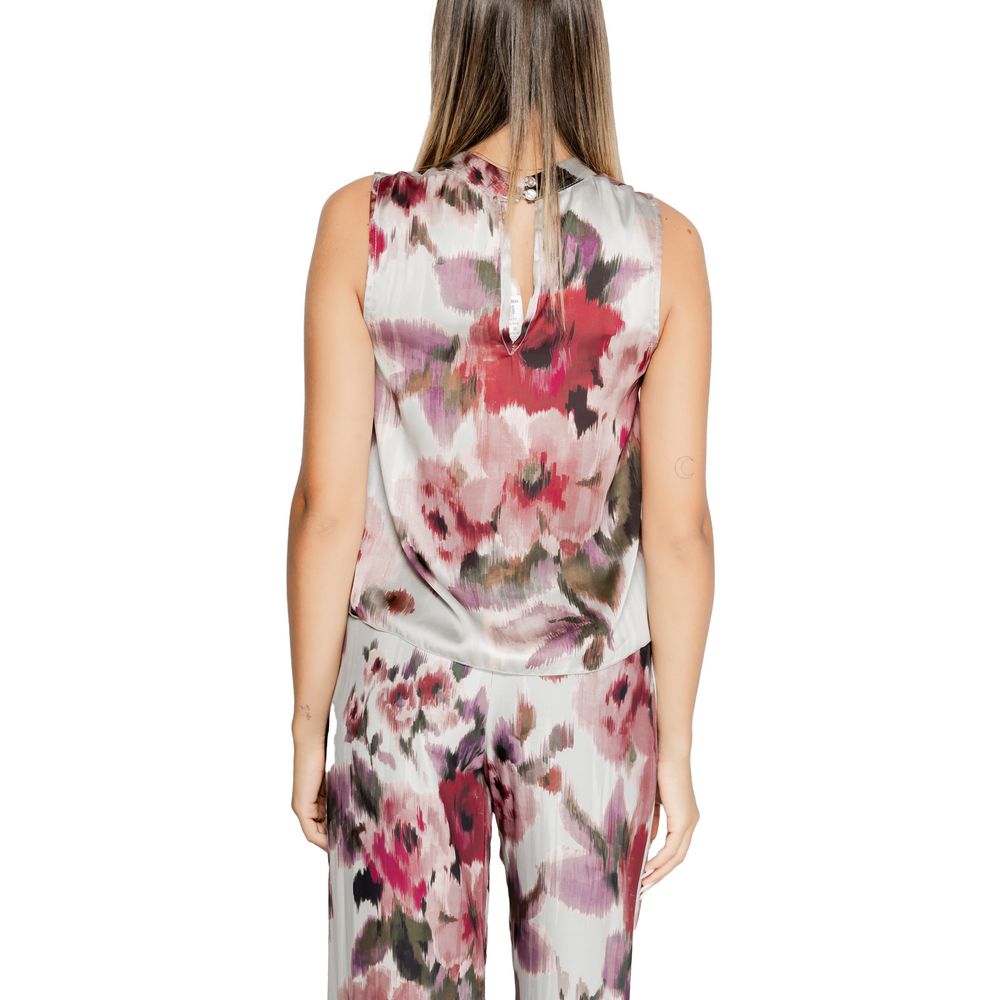 Rinascimento Bordeaux Polyester Cami Top