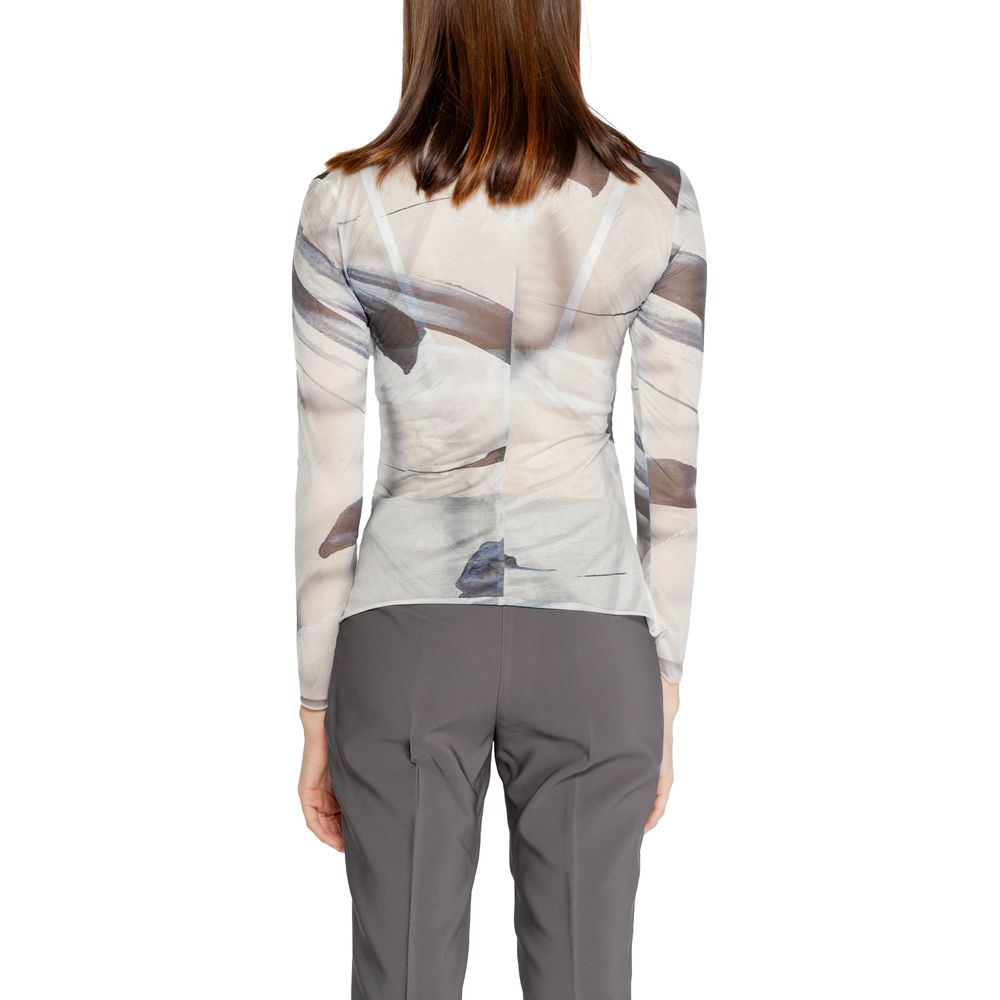 Rinascimento Gray Polyester Long-Sleeve Shirt