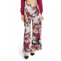 Rinascimento Bordeauxfarbene Polyester-Hose im Casual-Look