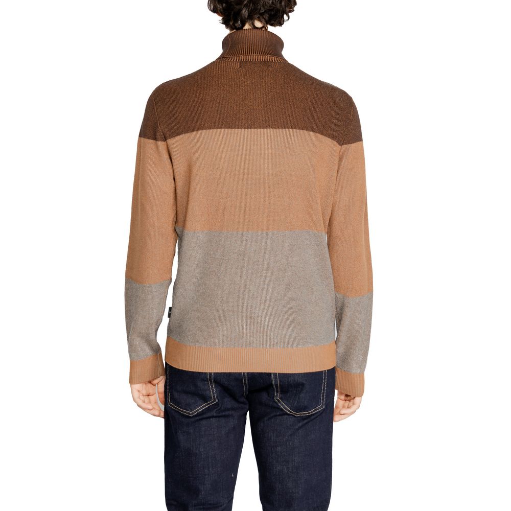 Hamaki-Ho Brown Viscose Turtleneck Sweater