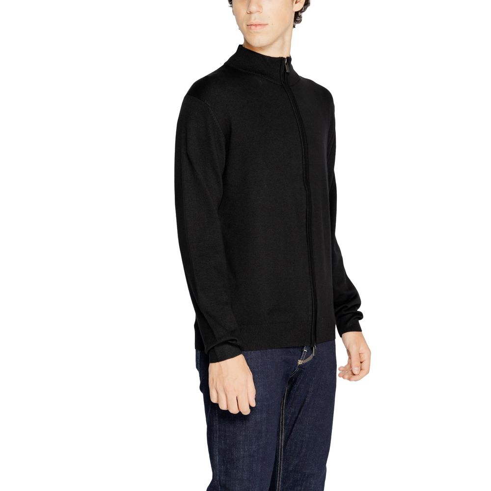 Hamaki-Ho Schwarzer Cardigan aus Viskose