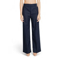 Rinascimento Blue Polyester Trousers