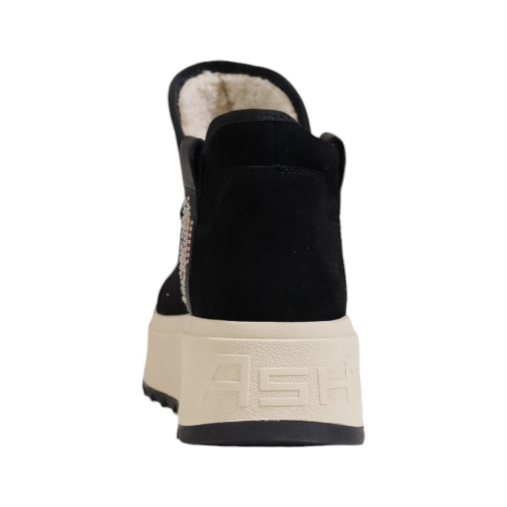 ASH Schwarze Ankle Boots aus Wildleder