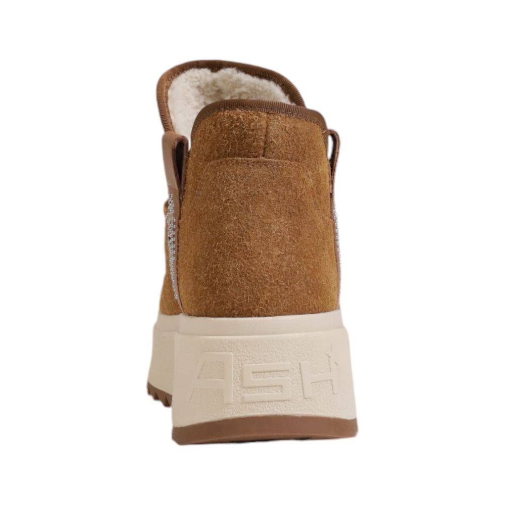 ASH Brown Suede Ankle Boots
