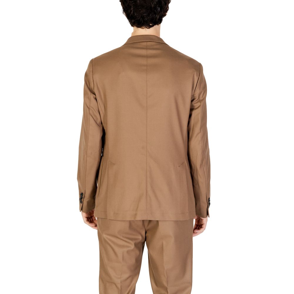 Hamaki-Ho Beiger Polyester-Blazer