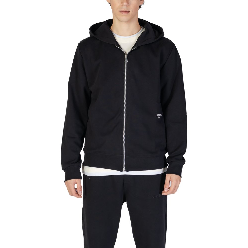 Underclub Schwarzer Baumwoll-Hoodie