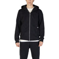 Underclub Schwarzer Baumwoll-Hoodie