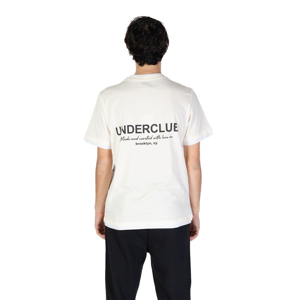 Underclub Cotton T-Shirt in Cream