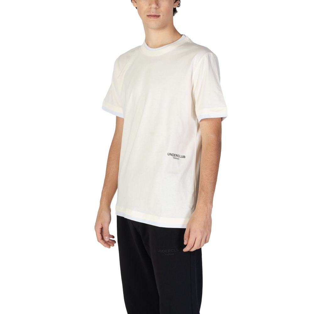 Underclub Cotton T-Shirt in Cream