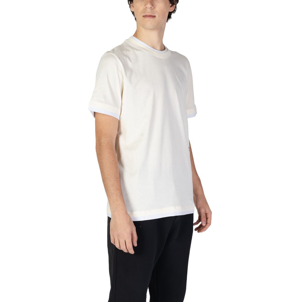 Underclub Cotton T-Shirt in Cream