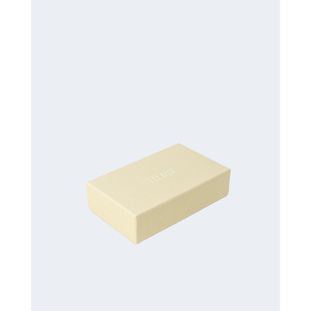 Alviero Martini Prima Classe Beige Leather Key Ring