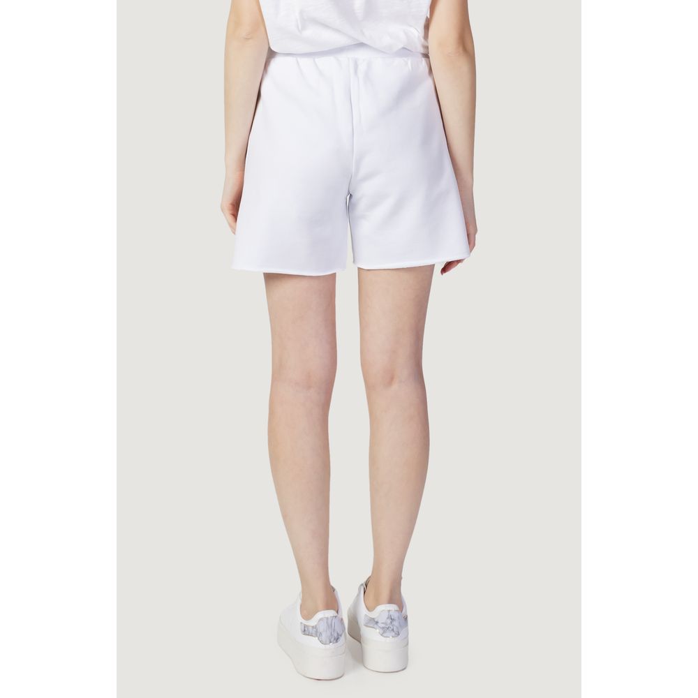 Blauer Weiße Baumwollshorts