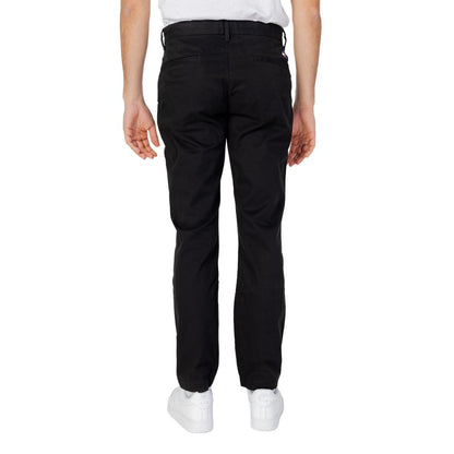 Tommy Hilfiger Jeans Schwarze Hose aus Bio-Baumwolle