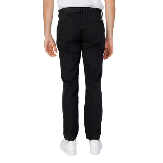 Tommy Hilfiger Jeans Schwarze Hose aus Bio-Baumwolle